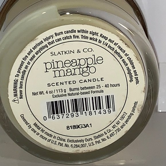 Pineapple Mango Candle ๐๐ฅญ Rare Vintage Candle ๐ฏ - Picture 5 of 10